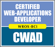 Certified Web Applications Developer (CWAD‌®) Logo